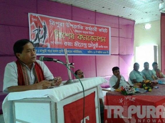 “Tipraland issue raised by a section of out caste political elements in Tripura†- MP Jiten Chowdhury “Tipraland issue raised by a section of out caste political elements in Tripura†- MP Jiten Chowdhury